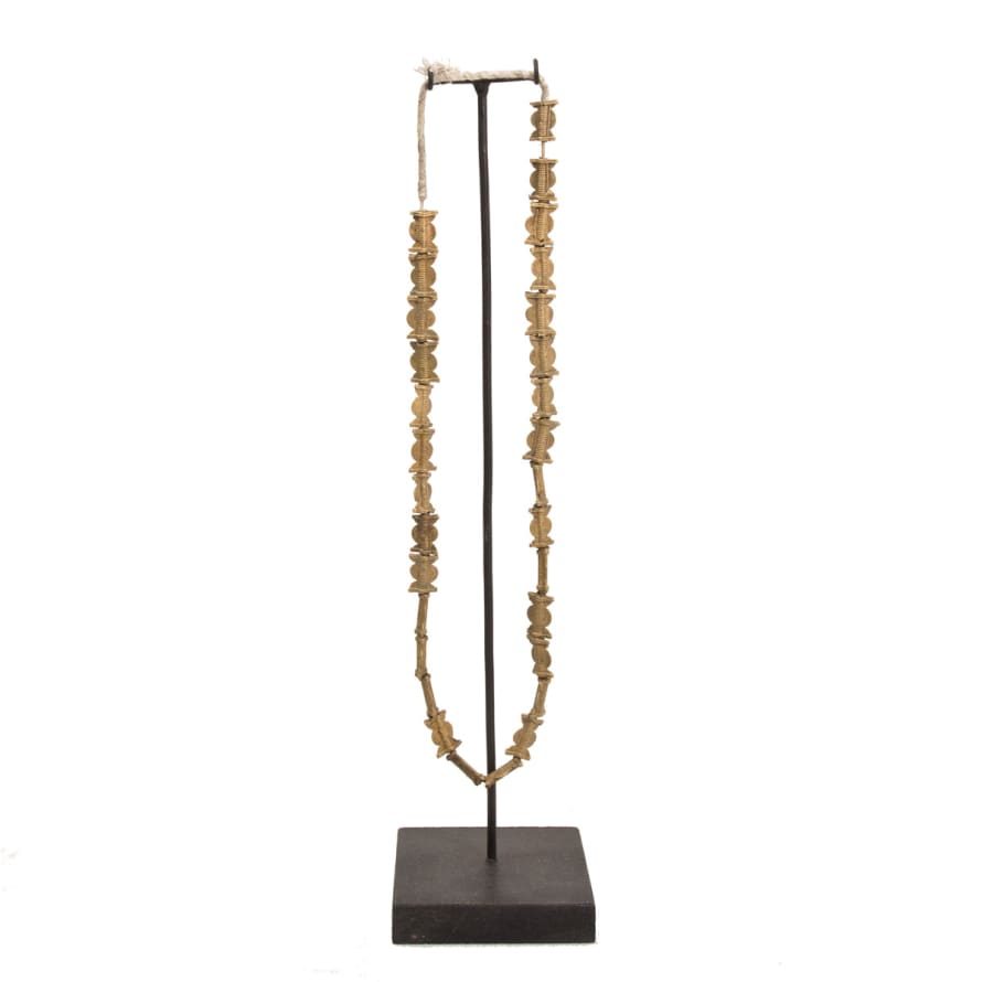 botanicalboysuk Bronze Beaule (ghana) Necklace 110a