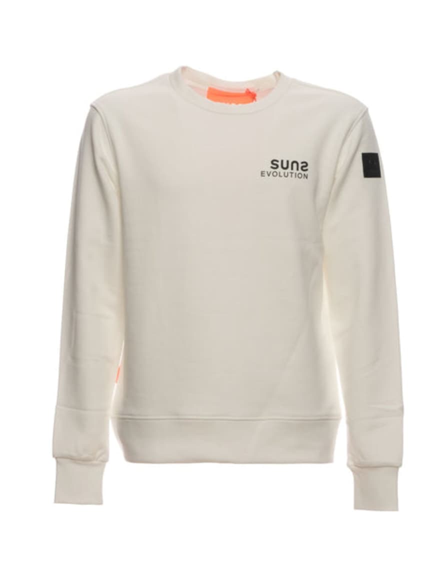 Suns Sweatshirt For Man Mfs03002u Off White