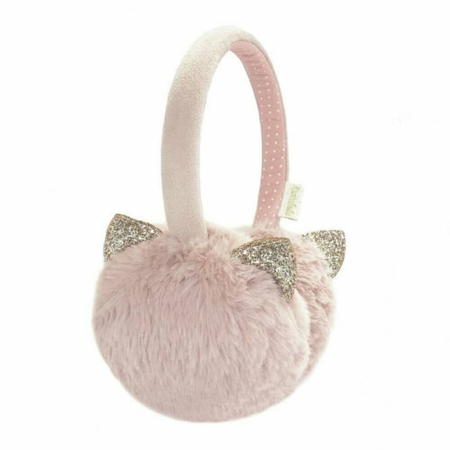 Rockahula Cleo Cat Earmuffs - Pink By