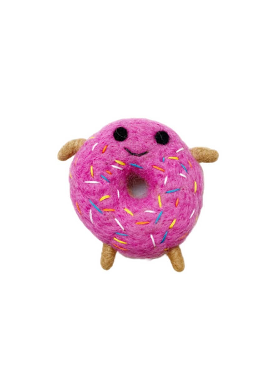 Ware of the Dog Strawberry Donut Dog Toy