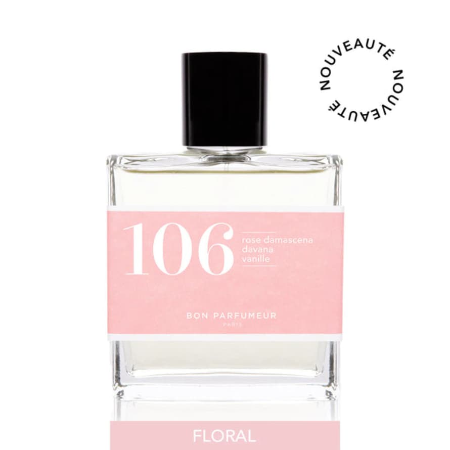 Bon Parfumeur - Eau De Parfum 30ml -106 Damascena Rose Davana & Vanilla