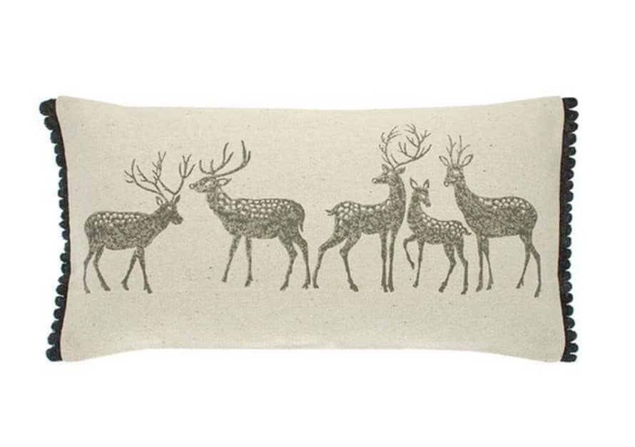 Janet Church Interiors Forest Stag Cushion