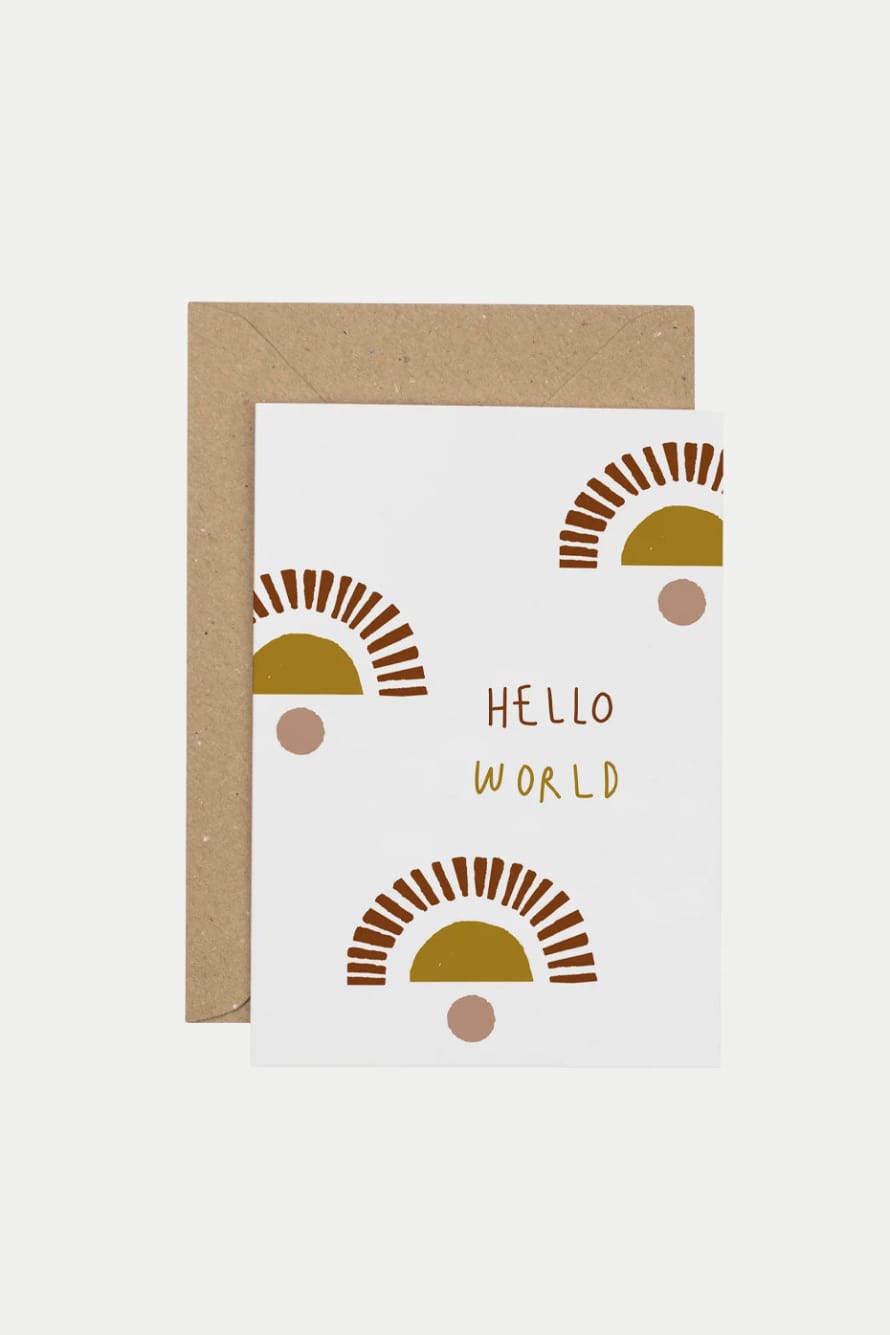 Plewsy 'hello World' Card