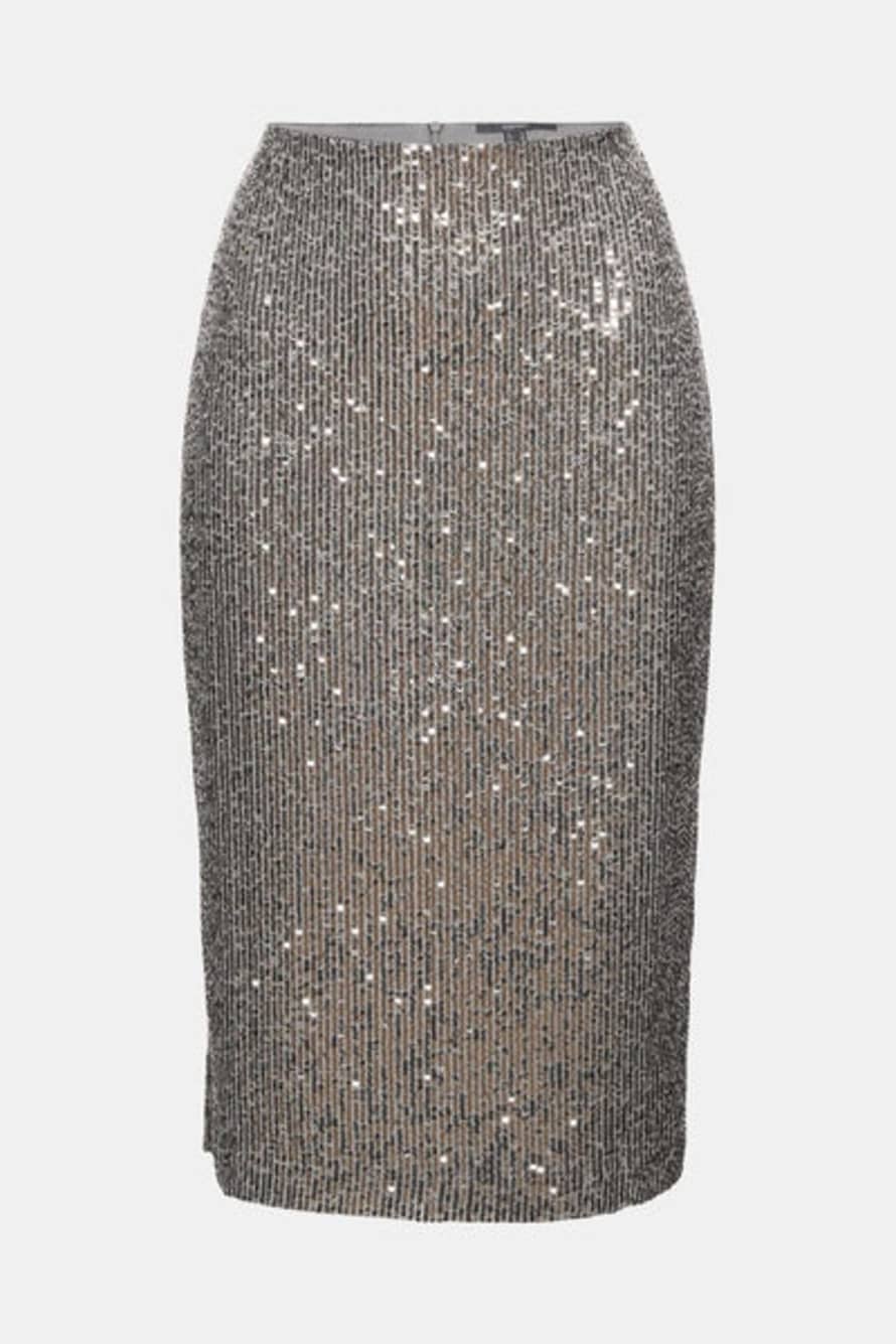 ESPRIT Skirt With Slate Coloured Sequins