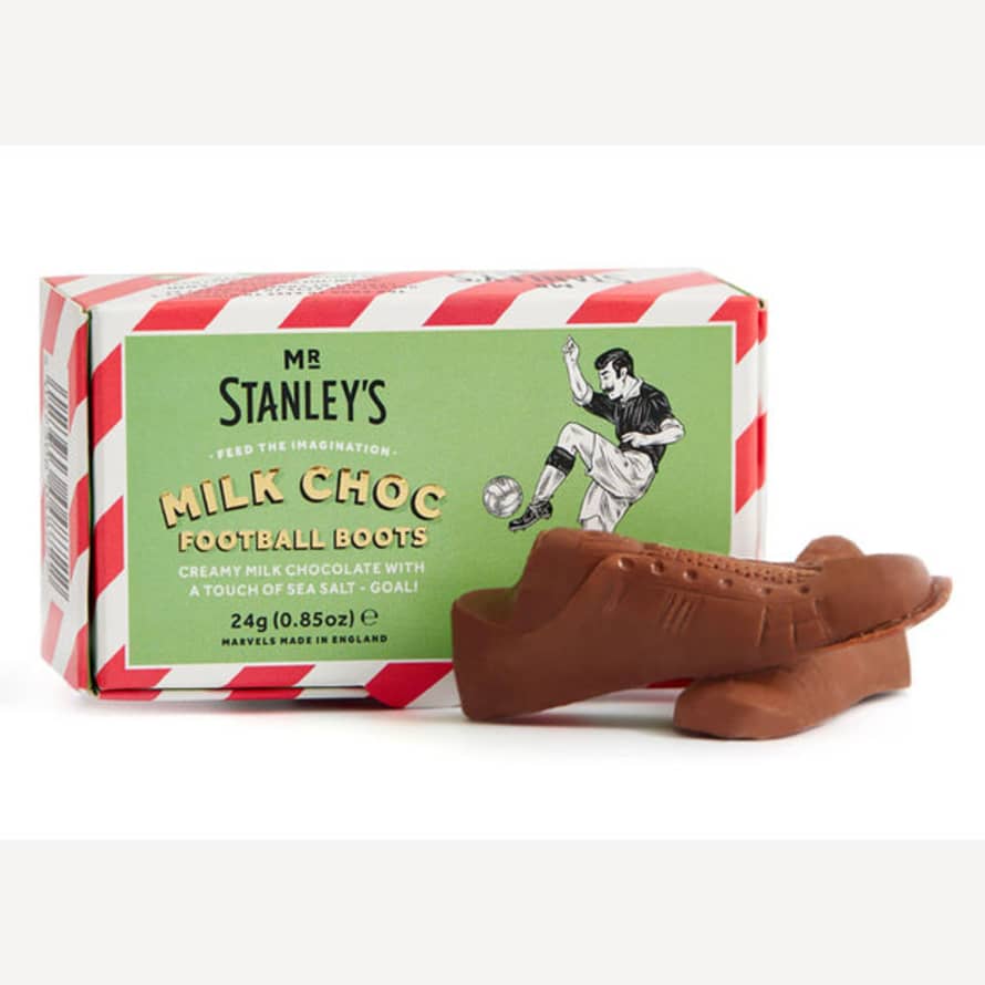 Mr Stanley Milk Chocolate Football Boots
