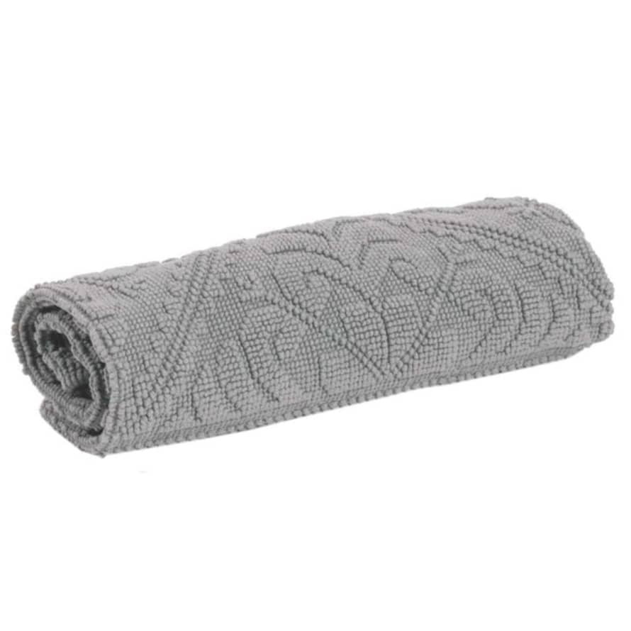 Viva Raise Enzo Bath Mat In Orage Grey