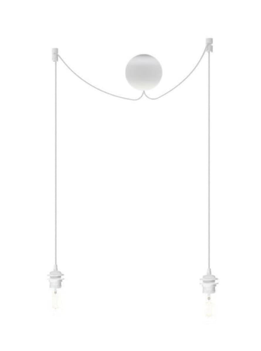 Umage (Formerly Vita) White Cannonball 2 Light Fitting
