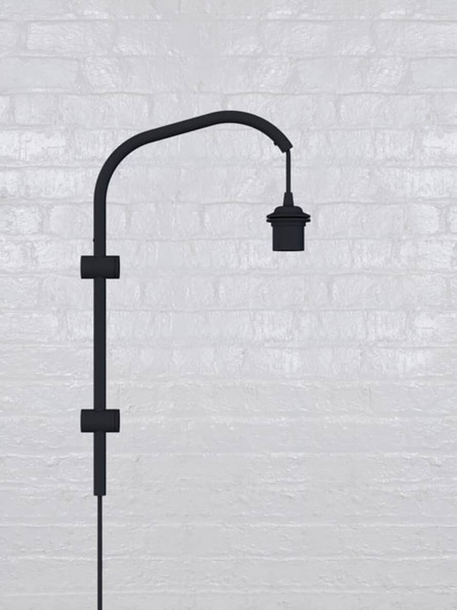 Umage (Formerly Vita) Black Mini Willow Single Wall Lamp Fitting