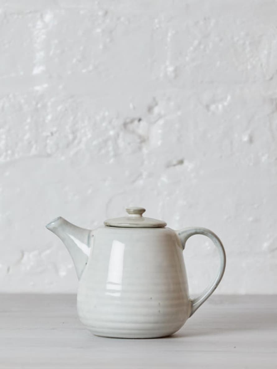 Broste Copenhagen Nordic Sand Stoneware Teapot For One