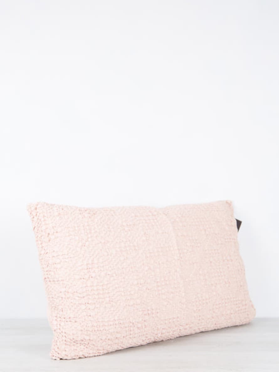 Viva Raise Tana Stonewashed Bed Cushion Aubepine Pink