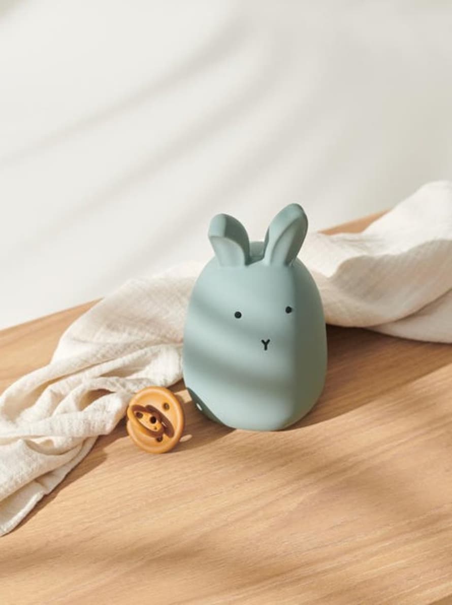 Liewood Winston Peppermint Rabbit Silicone Rechargeable Night Light