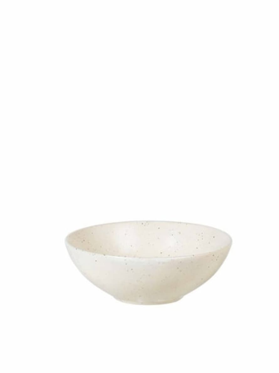 Broste Copenhagen Nordic Vanilla Stoneware Cereal Bowl