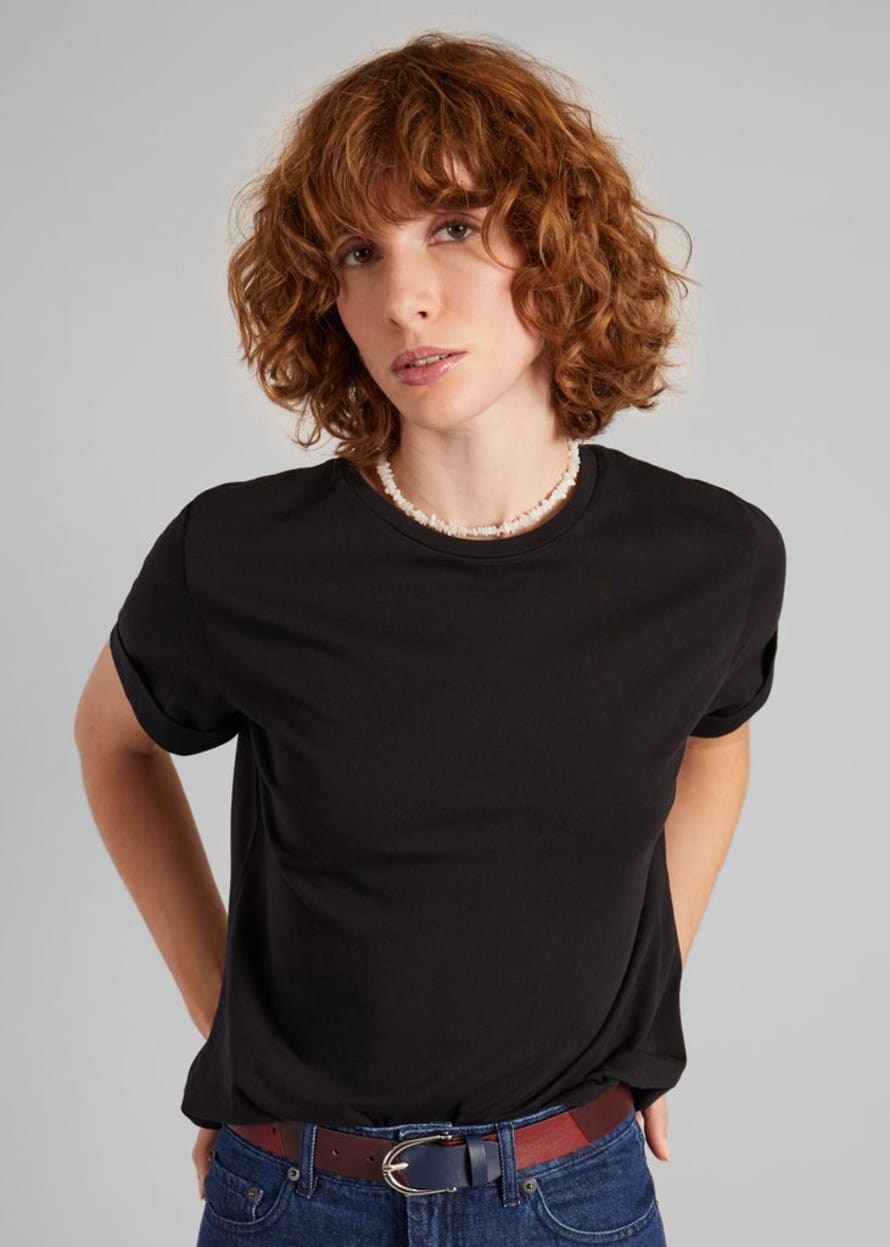 L’Exception Paris T-shirt With Rolled Up Sleeves