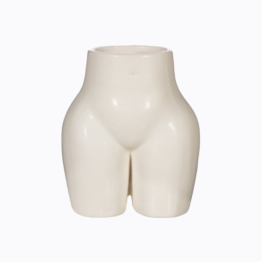 Sass & Belle  Small Body Vase White