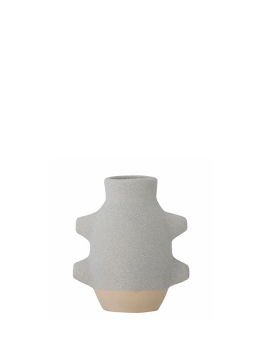 Bloomingville Birka White Ceramic Vase From