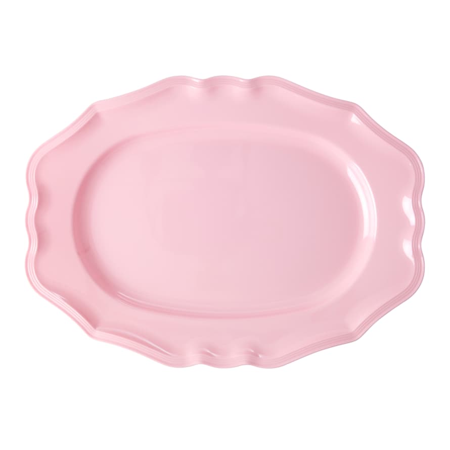 Rice by Rice Large Melamine Tray - Soft Pink