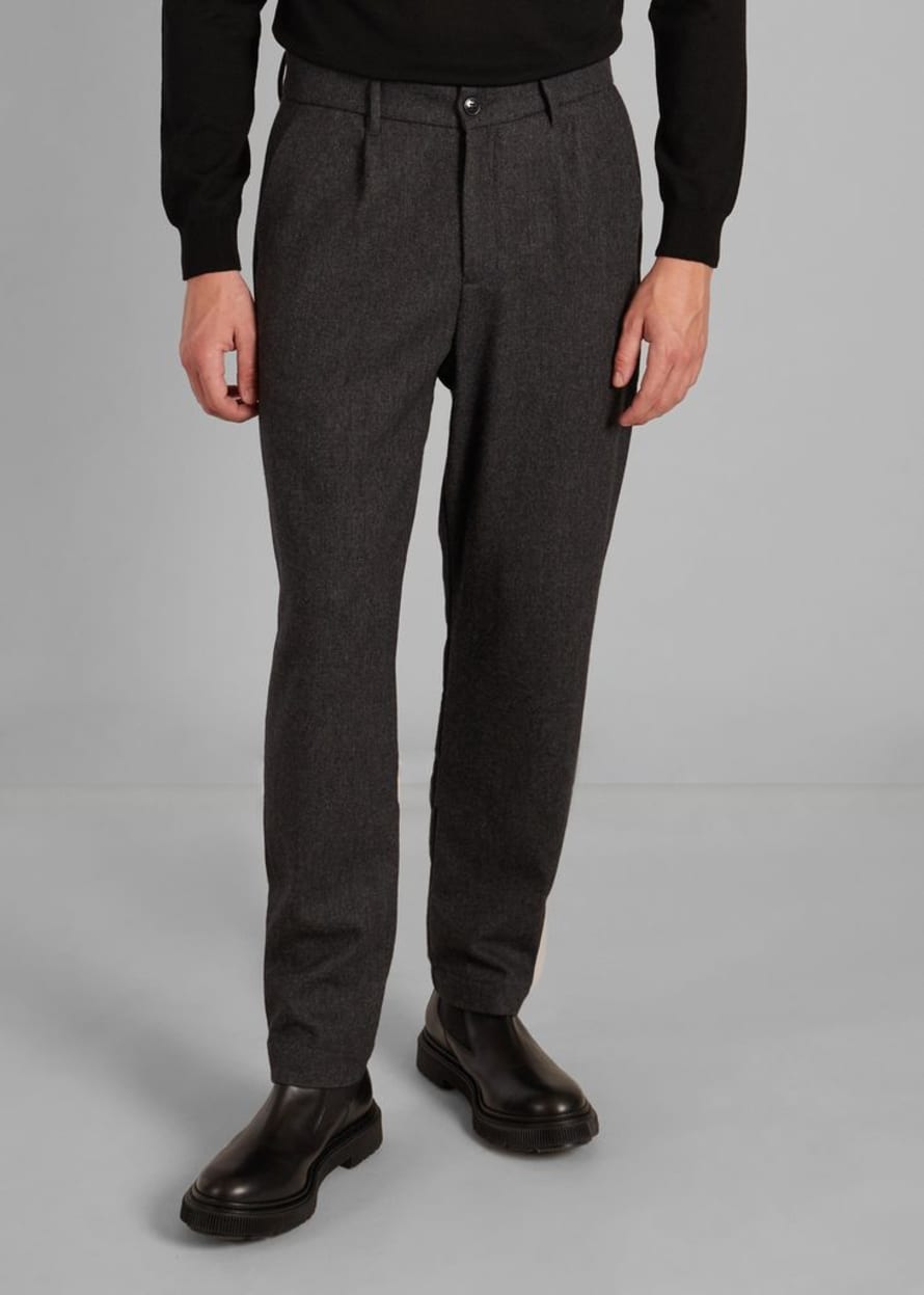 L’Exception Paris Pleated Cotton Twill Trousers