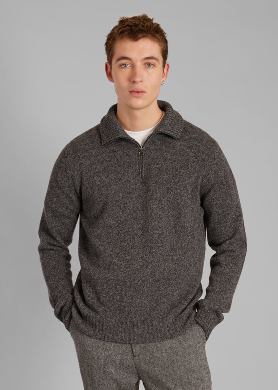 L’Exception Paris Recycled Wool Trucker Neck Sweater