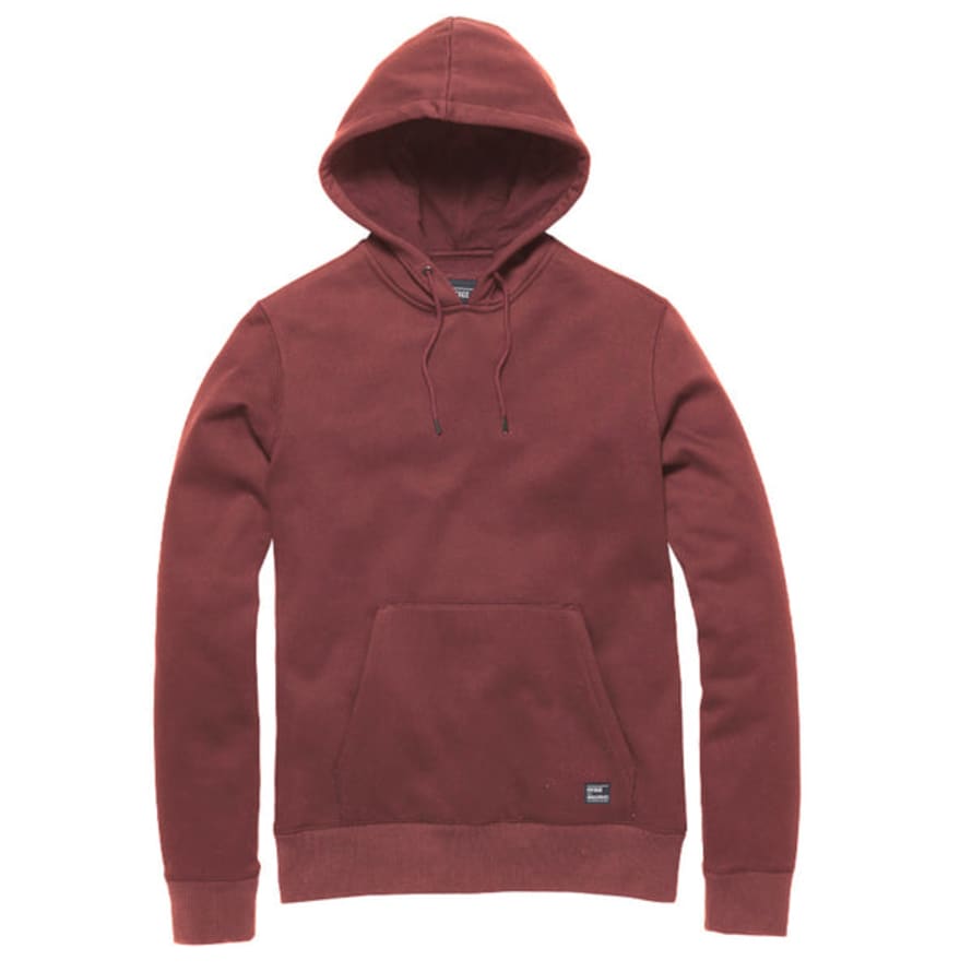 Vintage Industries Hooded Sweat 3011 - Faded Red
