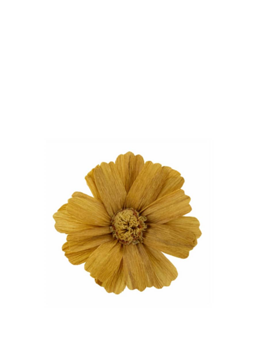 Bloomingville Yellow Portia Deco Flower