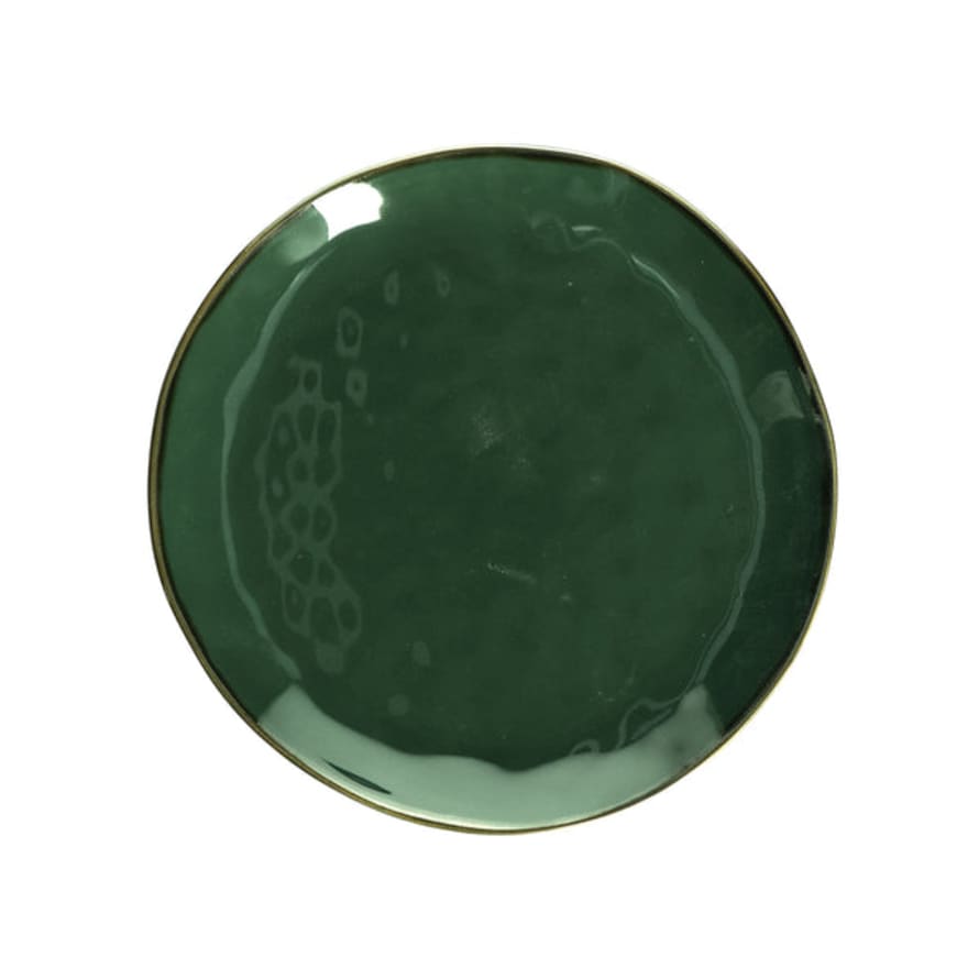 Rose & Tulipani Concerto Dinner Plate 27cm - Forest Green
