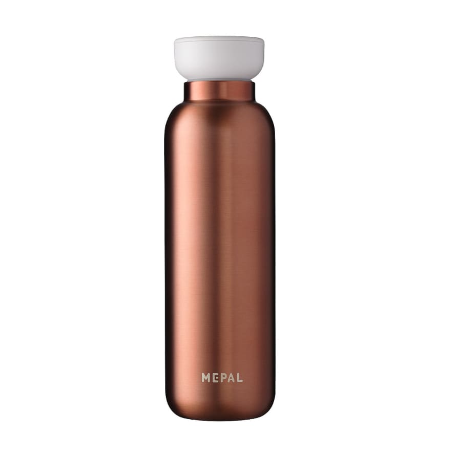 Mepal Holland Mepal Insulated Hot Or Cold Stainless Steel Travel Thermos Ellipse 500 Ml - Rose Gold