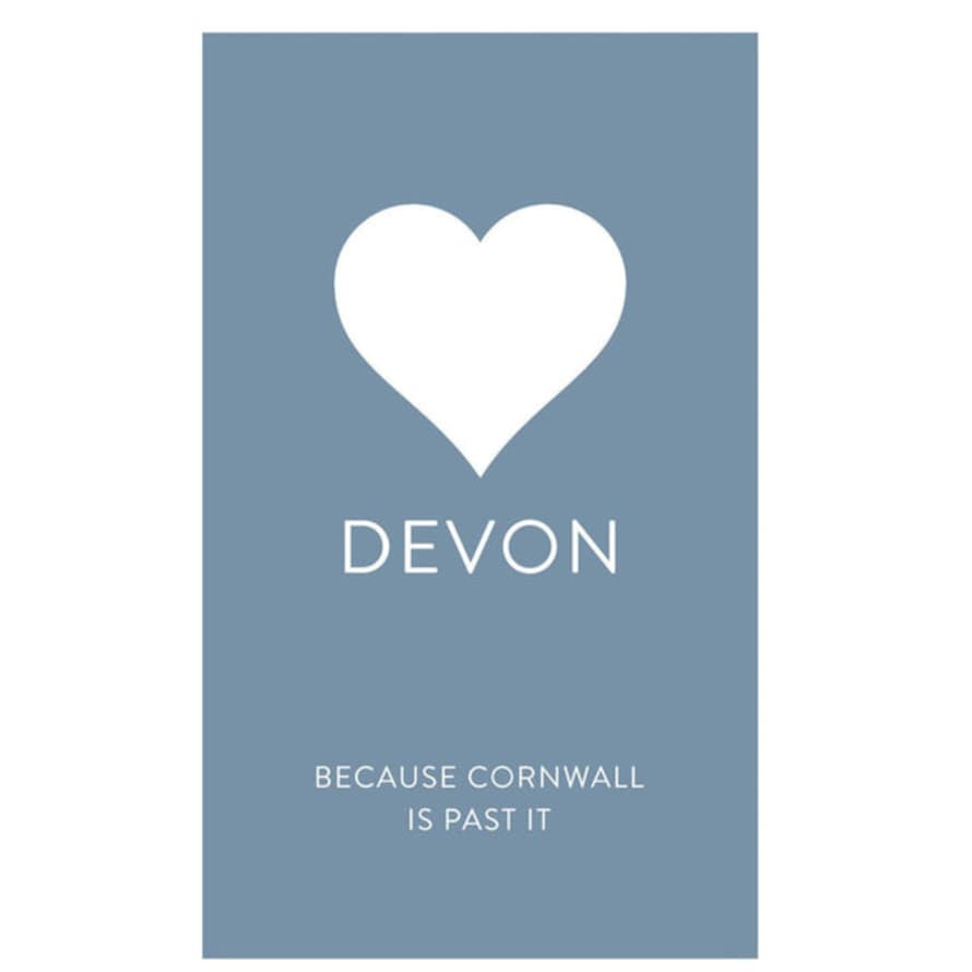 Distinctly Living Love Devon Tea Towel - ©distinctly Living