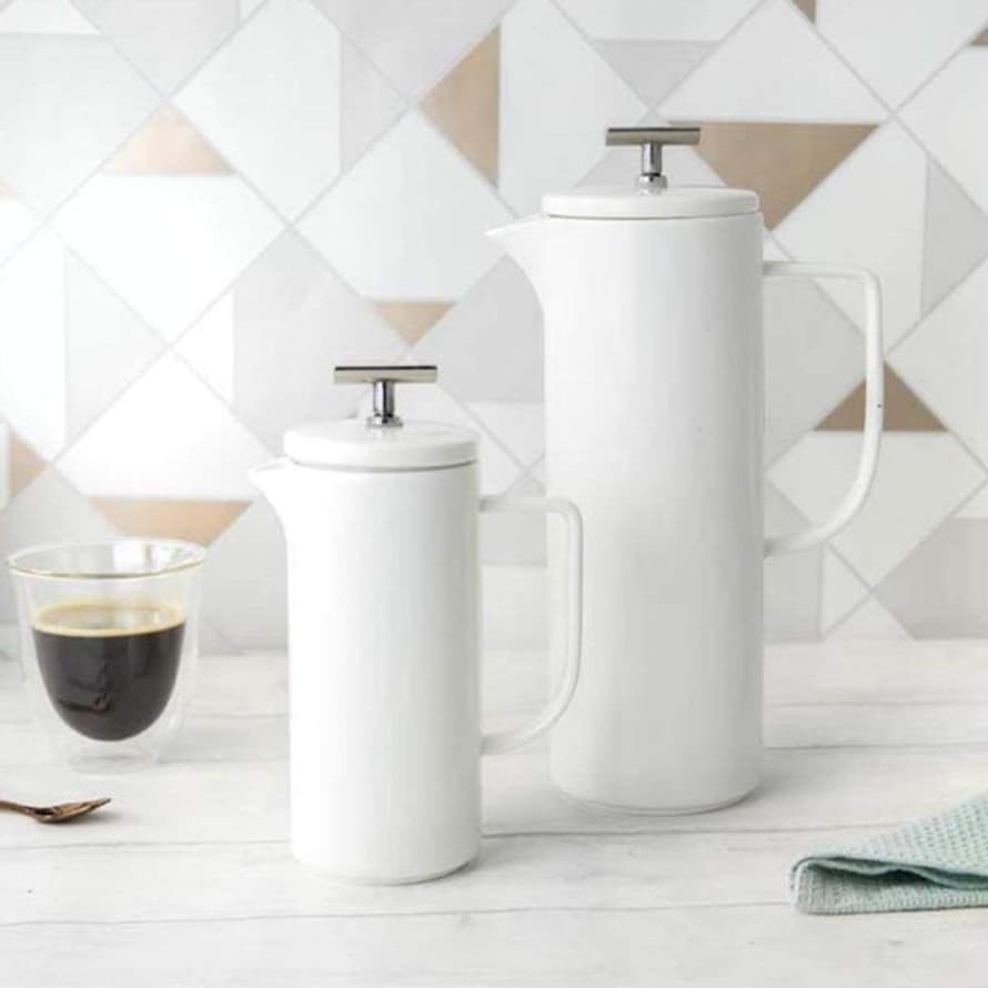 Distinctly Living Art Blanco Cafetiere - Deco Inspired