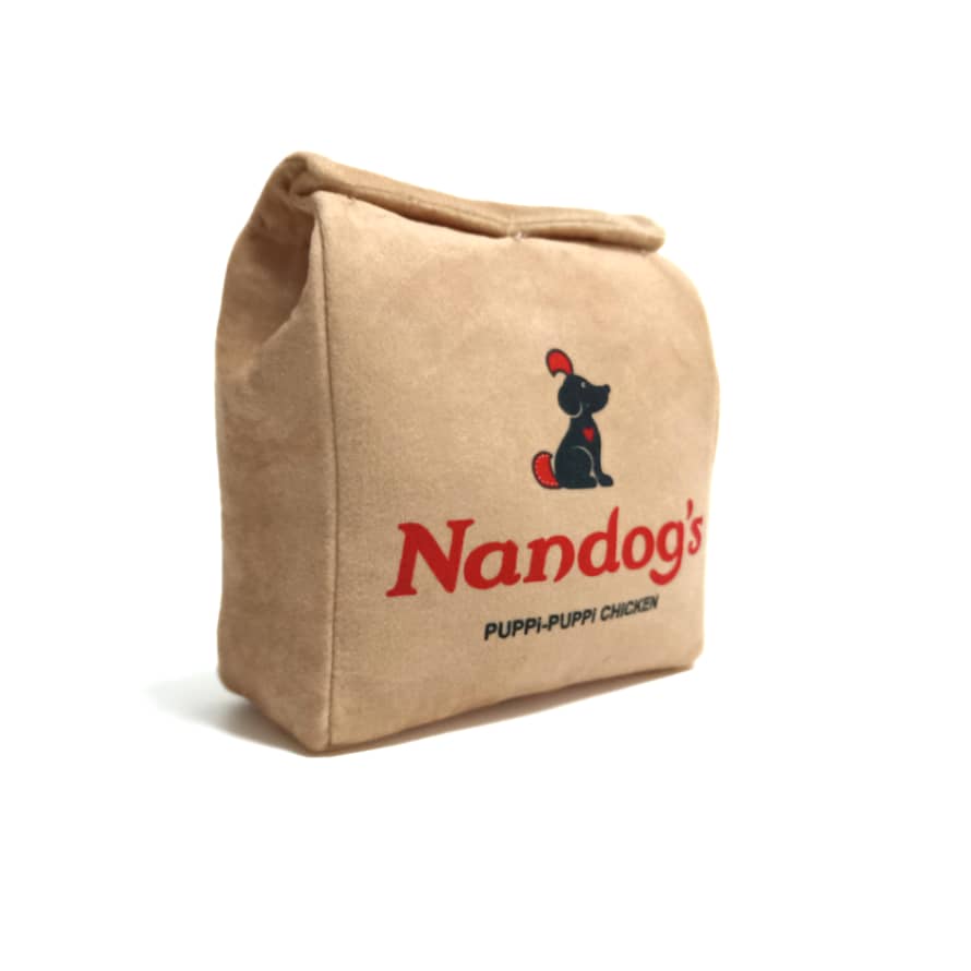Nandogs – Five Dogs Takeaway Bag - Plush Dog Toy