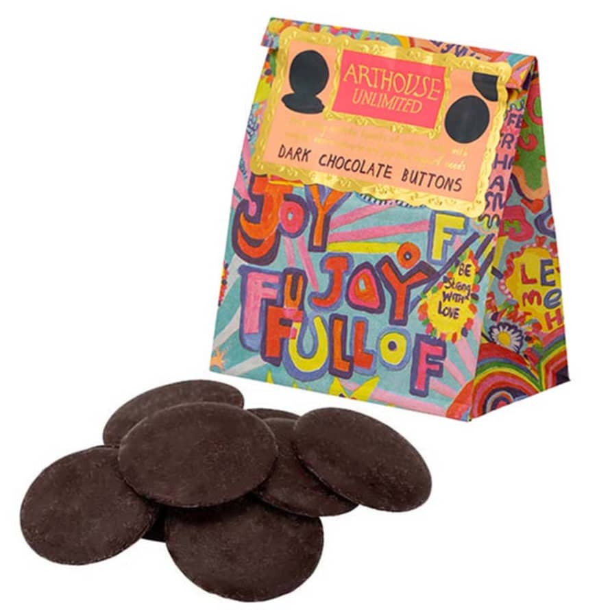 ARTHOUSE Unlimited Full Of Joy Dark Chocolate Buttons