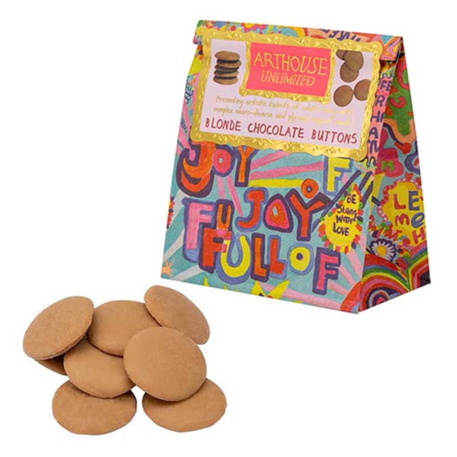 ARTHOUSE Unlimited Full Of Joy Blonde Chocolate Buttons