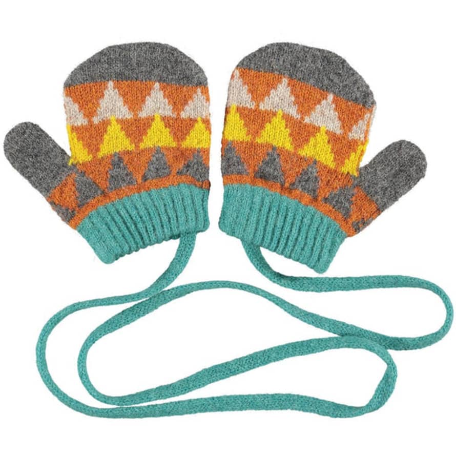 Catherine Tough Children's Lambswool Triangle Mittens