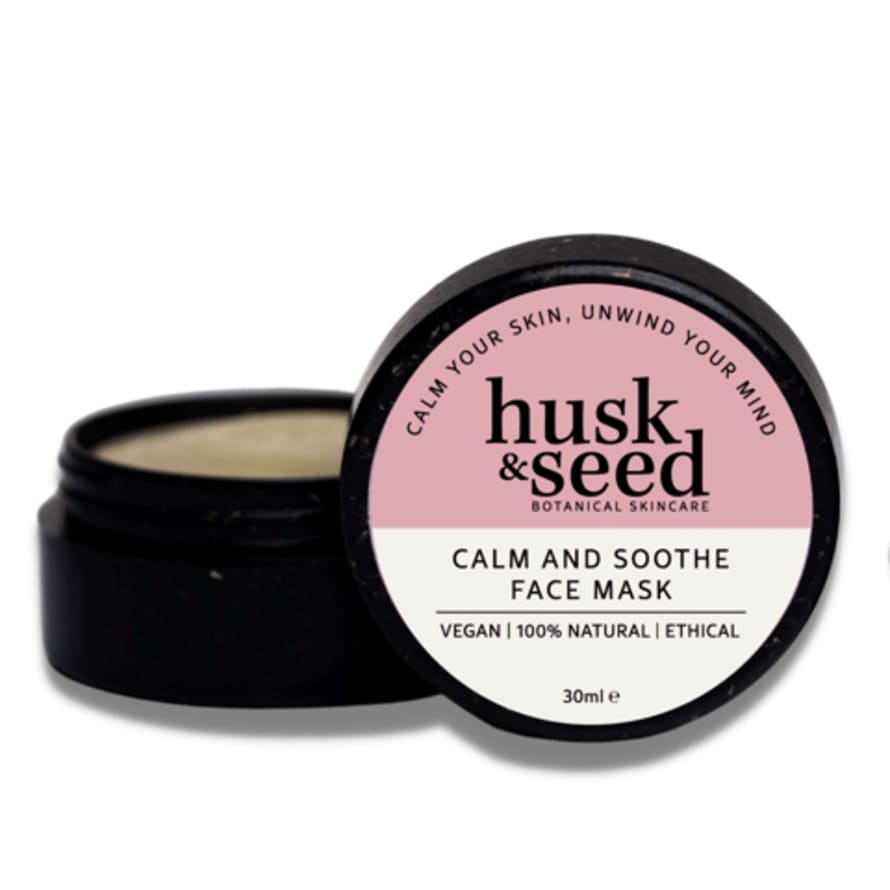 Husk and Seed Skincare Calm & Soothe Face Mask - 30ml