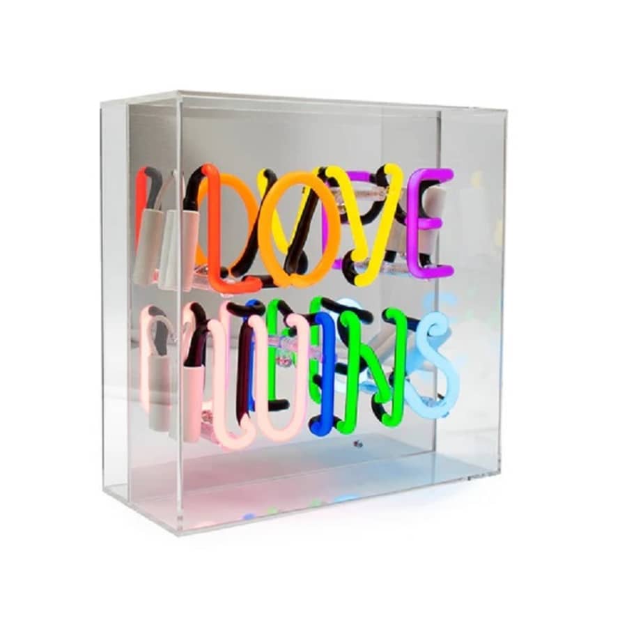 Locomocean Love Wins Glass Neon Sign