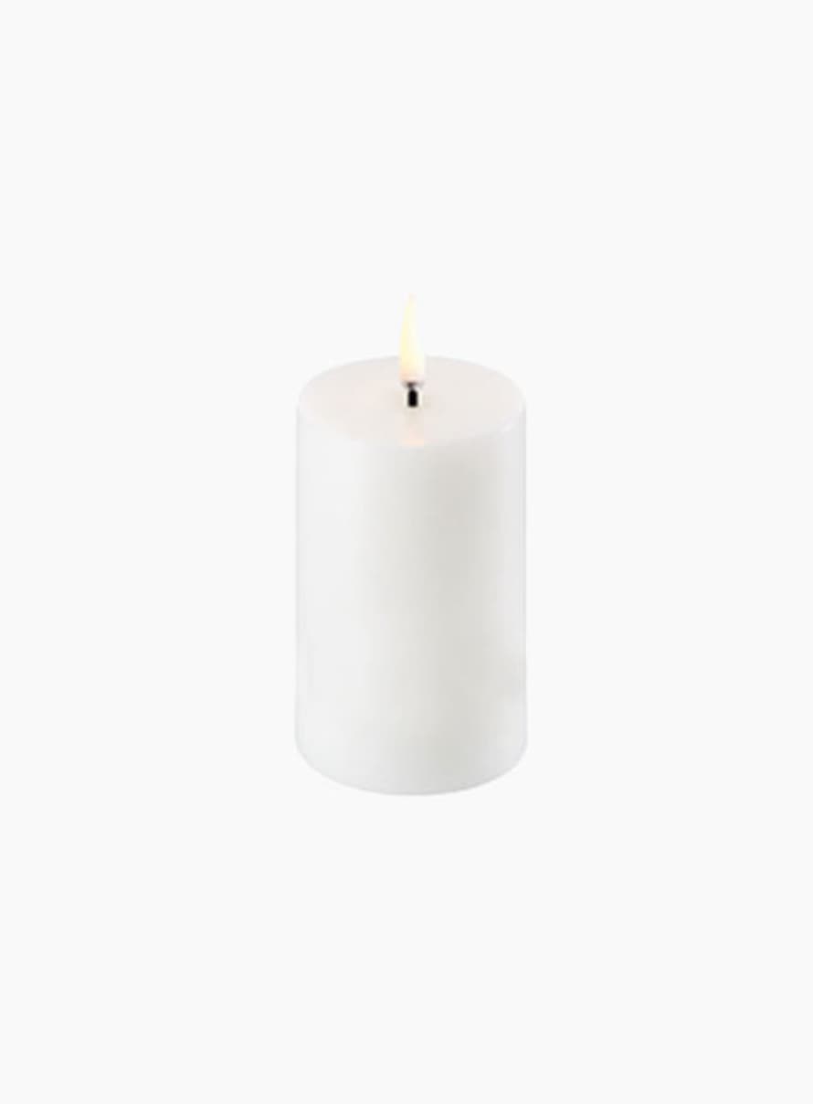 UYUNI LIGHTING Led Pillar Candle 5x7.5 - Nordic White