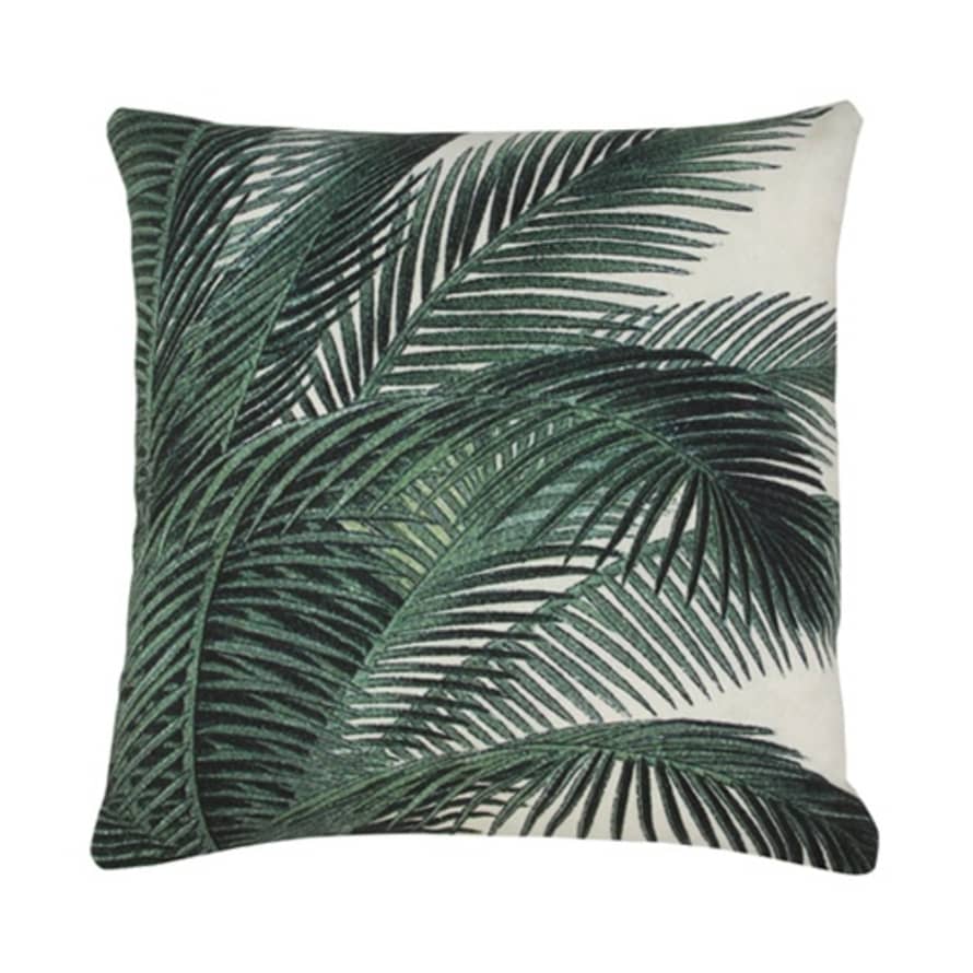 HK Living Printed Cushion Palm Leaves (45x45cm)