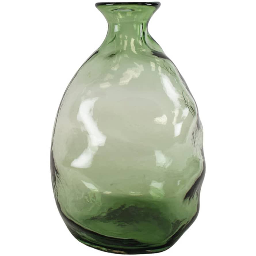 Grand Illusions Cocos Glass Vase Green