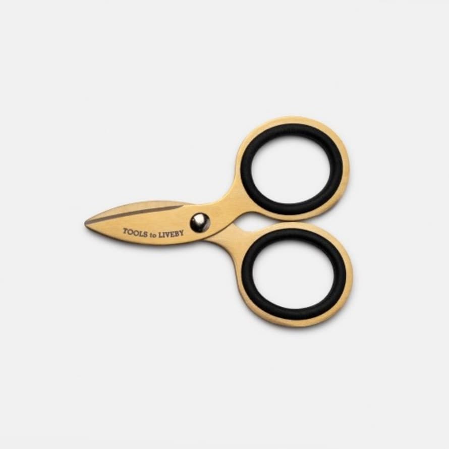 Tools To Liveby Scissors 3" Gold