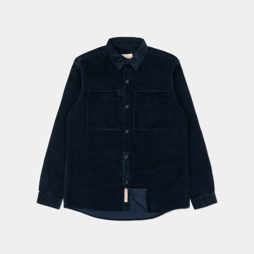 RVLT Revolution | 3776 Utility Overshirt Corduroy | Navy