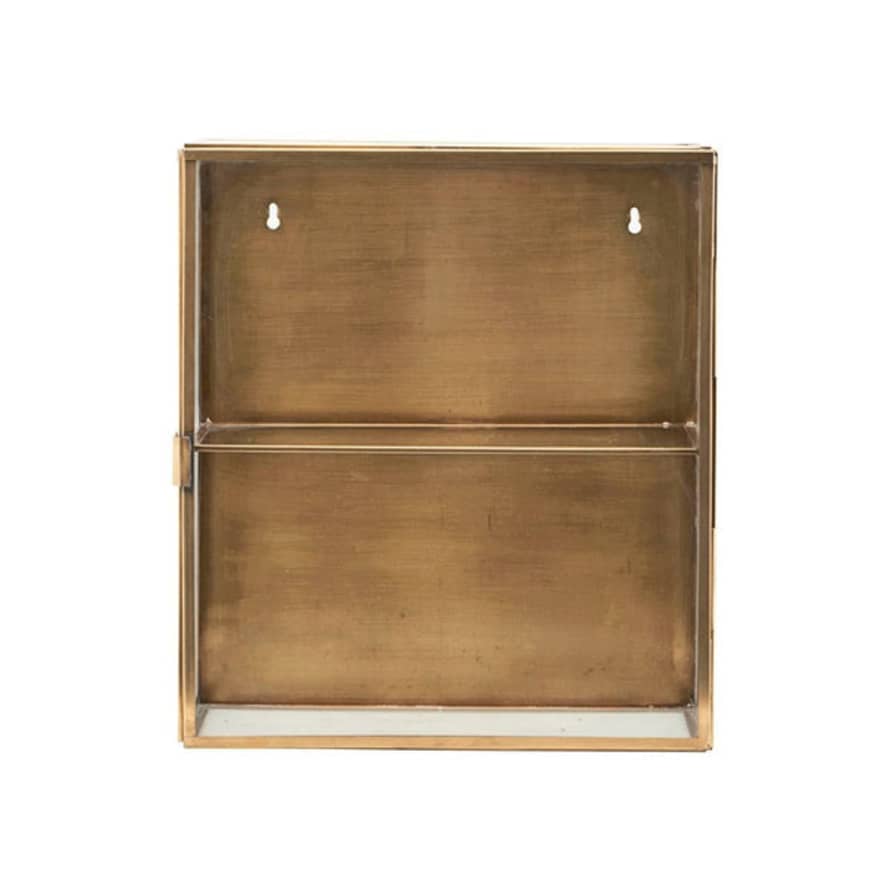 House Doctor Brass Wall Cabinet