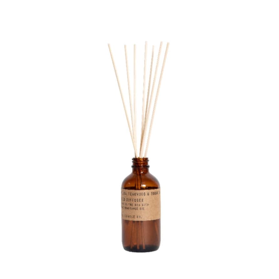 P.F Candle Company P.f Reed Diffuser -Teakwood And Tobacco