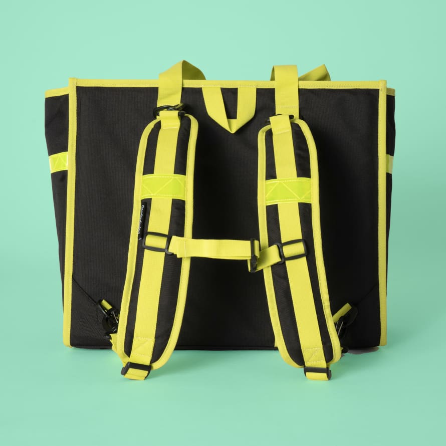 Goodordering Neon tote backpack pannier