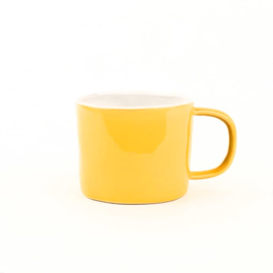 Quail Ceramics Yellow Ceramic Mug