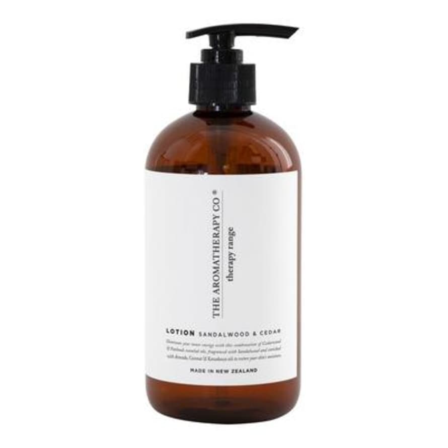 Aromatherapy Co. NZ Therapy Lotion 500ml: Strength: Sandalwood And Cedar
