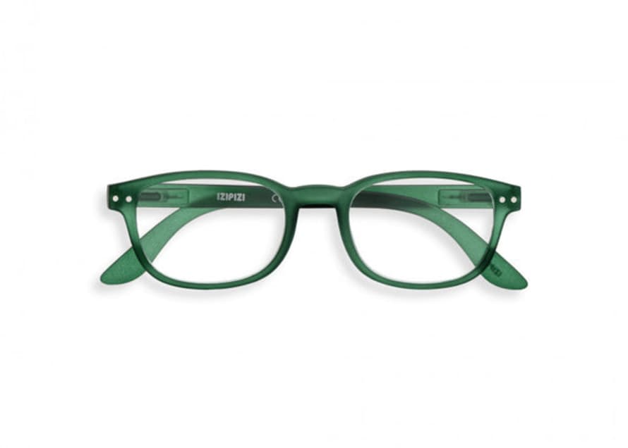 IZIPIZI Shape B Green Reading Glasses