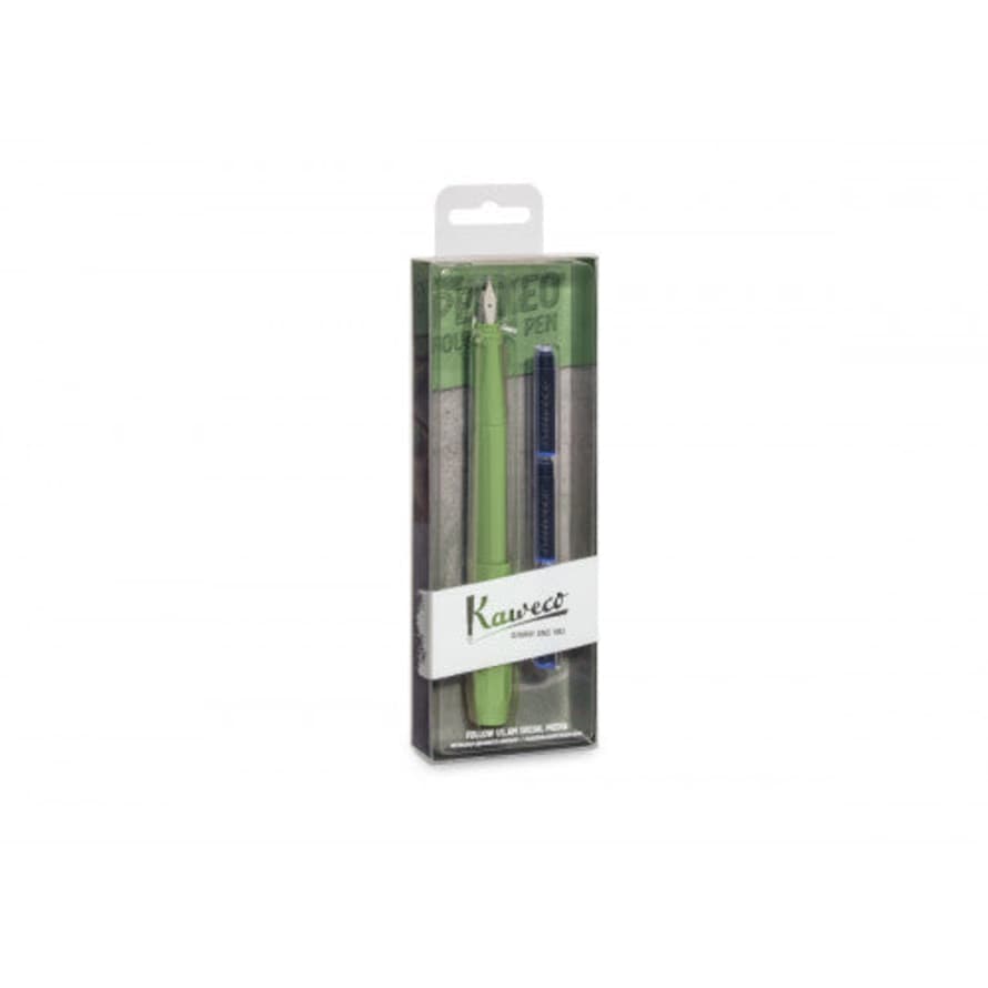Kaweco Fountain Pen Pack Perkeo - Jungle Green