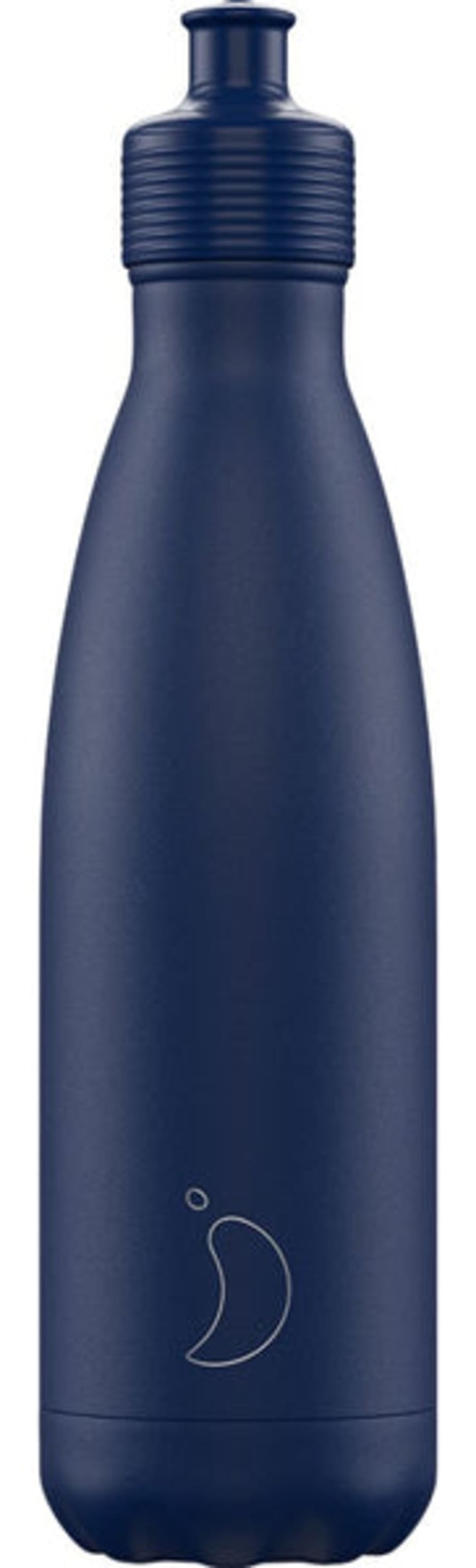 Chilly's Sports Bottle 500ml Matte Blue