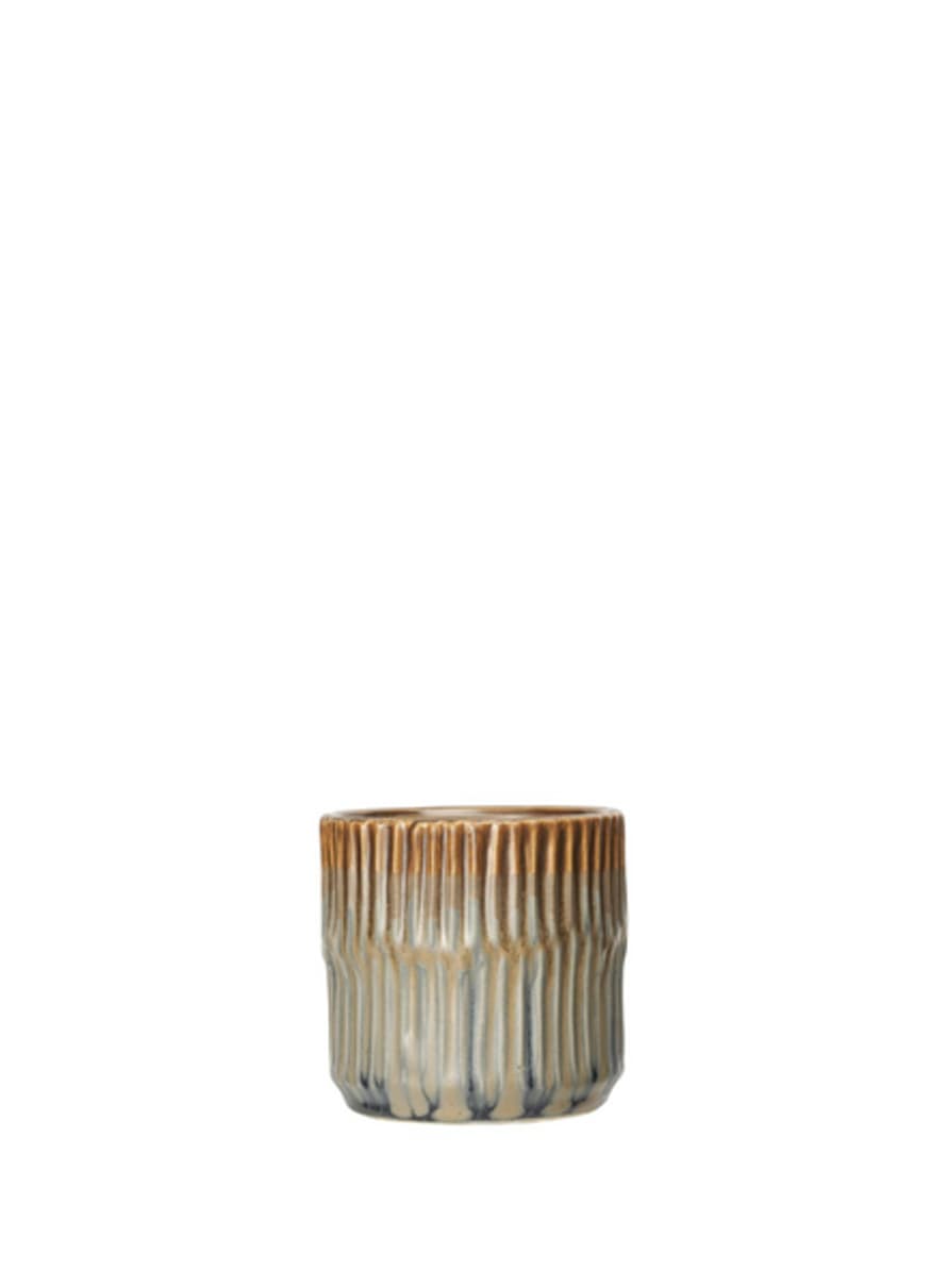 Lauvring Cesar Pot In Brown 10cm From