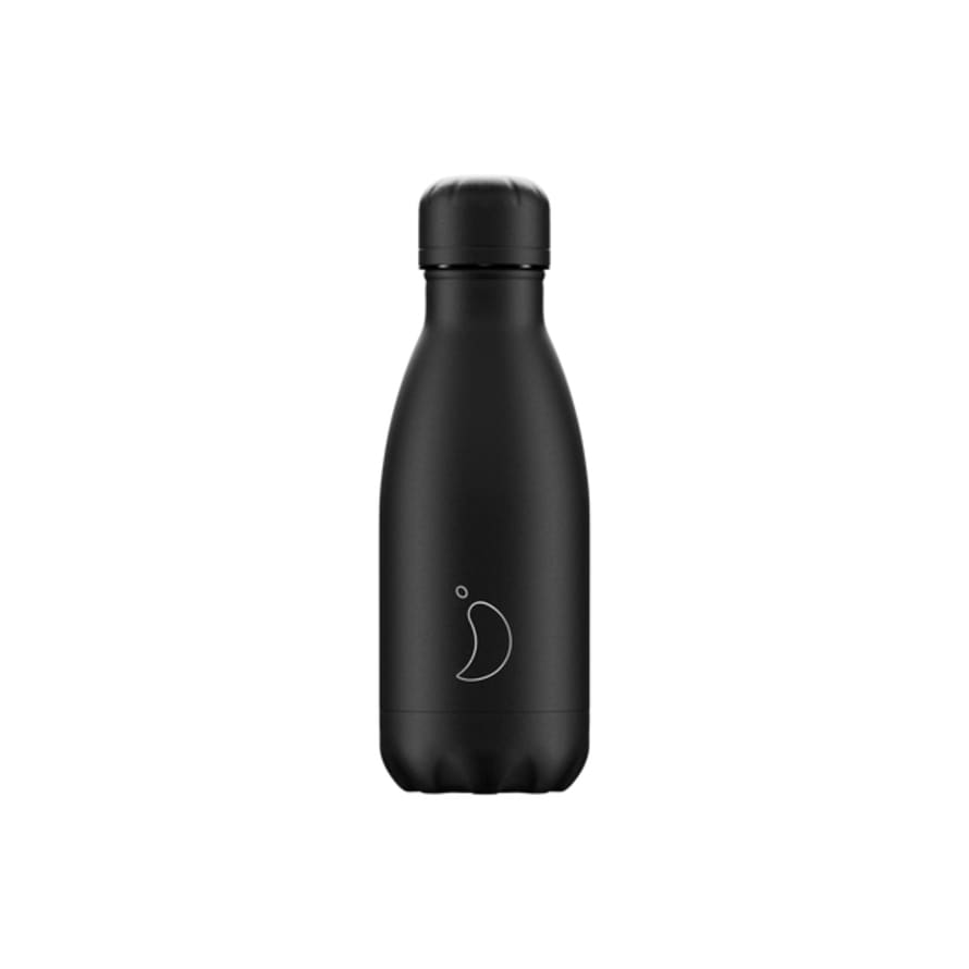 Chilly's 260ml Chilly Bottle All Black