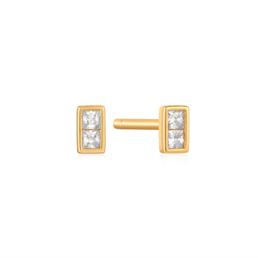 Ania Haie Glam Mini Stud Earrings Gold